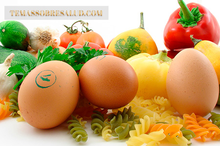 Huevos y verduras para una dieta balanceada